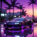 Neon Car